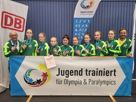 Grafik: Das erfolgreiche Judoteam vom Landessportgymnasium Leipzig.