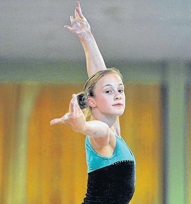  Hoffnungsträgerin des Leipziger Turnclubs: Nadja Schulze.